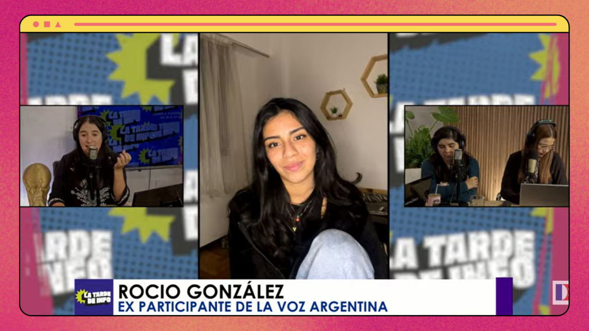 Un cartel que dice “santiagueña cantando en Buenos Aires”: la nueva vida de Rocío González tras su paso por La Voz