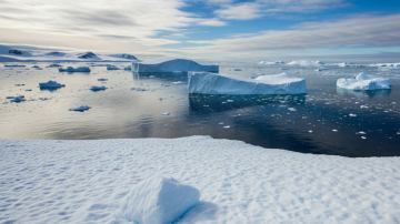Descubren bajo el hielo de la Antártida un abanico geológico que separó los continentes