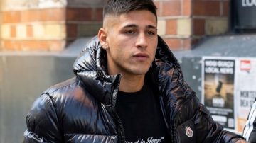 Leandro Lozano comenzó su etapa en Boca tras firmar su contrato