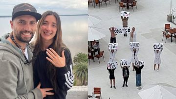 Una pareja tucumana se comprometió mientras visitaba el faro en Las Termas: trabajadores del hotel y turistas fueron cómplices de la propuesta