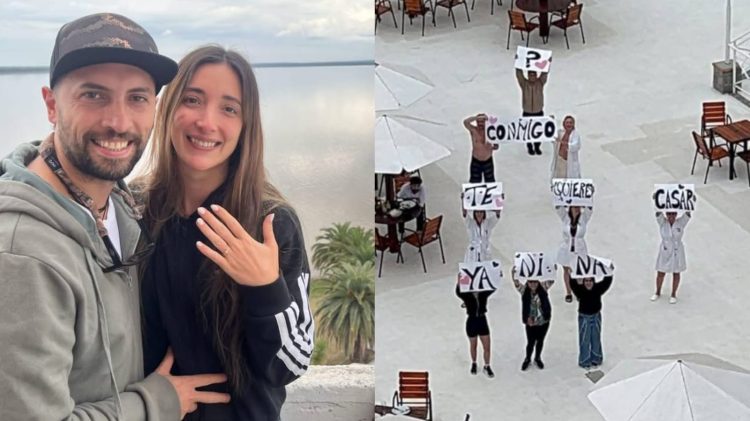 Una pareja tucumana se comprometió mientras visitaba el faro en Las Termas: trabajadores del hotel y turistas fueron cómplices de la propuesta