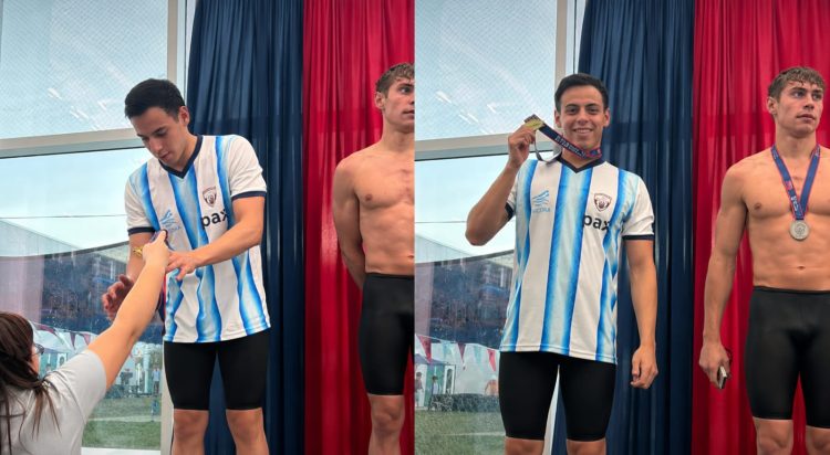 Histórico triunfo internacional: el nadador santiagueño Matías Sosa González se coronó campeón en EEUU