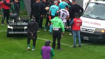 Escándalo en el ascenso: suspendieron San Martín-Chicago tras la explosión de un petardo