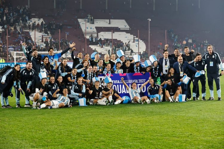 La Selección Argentina femenina clasificó al Mundial de Brasil 2027
