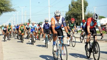 Se realizó con éxito el encuentro de ciclismo en el circuito callejero de Ruta 1