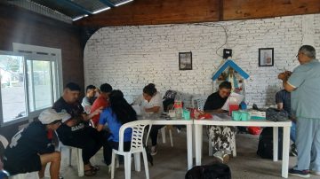 Se realizó una jornada de promoción de la salud en el Hogar de Cristo “Madre del Puente Carretero”