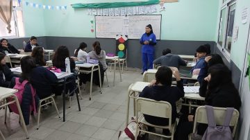 El municipio realizó talleres para prevenir casos de bullying en la Escuela “Cecilia Grierson”