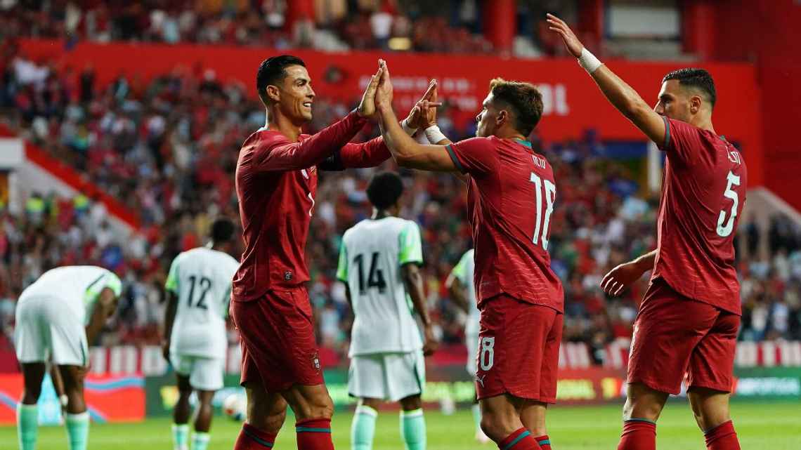 Cristiano Ronaldo falló jugadas clave en la victoria de Portugal ante Nigeria