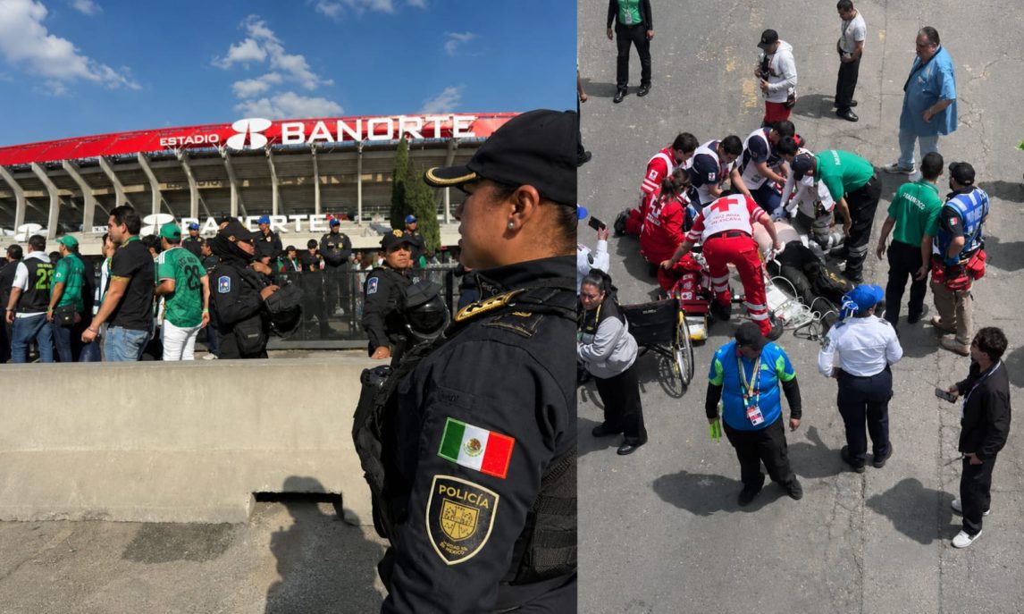 Conmoción en la previa de México-Sudáfrica: un hincha murió en las afueras del estadio
