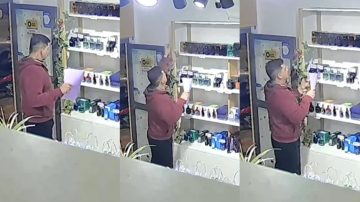 Difunden el video de un joven robando un perfume de más de $100.000 y piden ayuda para ubicarlo