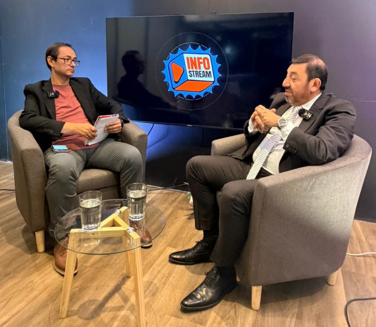 El ministro Bernardo Herrera en “O sea, Digamos”: defendió las candidaturas del Frente Cívico y cuestionó con dureza a Milei