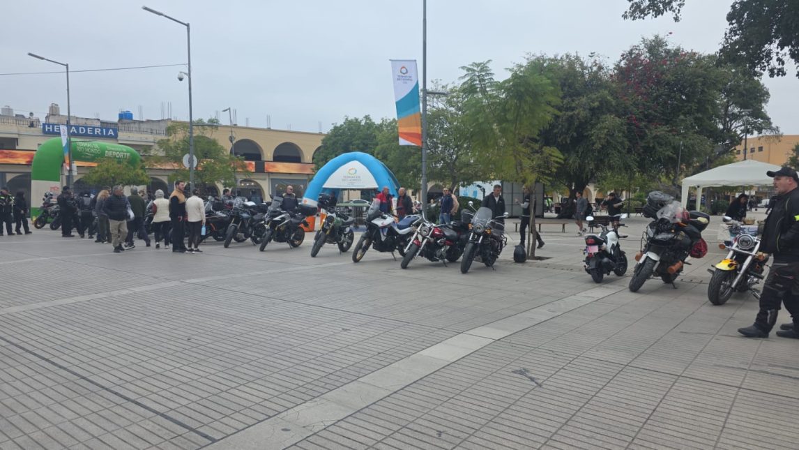 Arrancó el primer Encuentro de Moteros “Riders” en Las Termas de Río Hondo