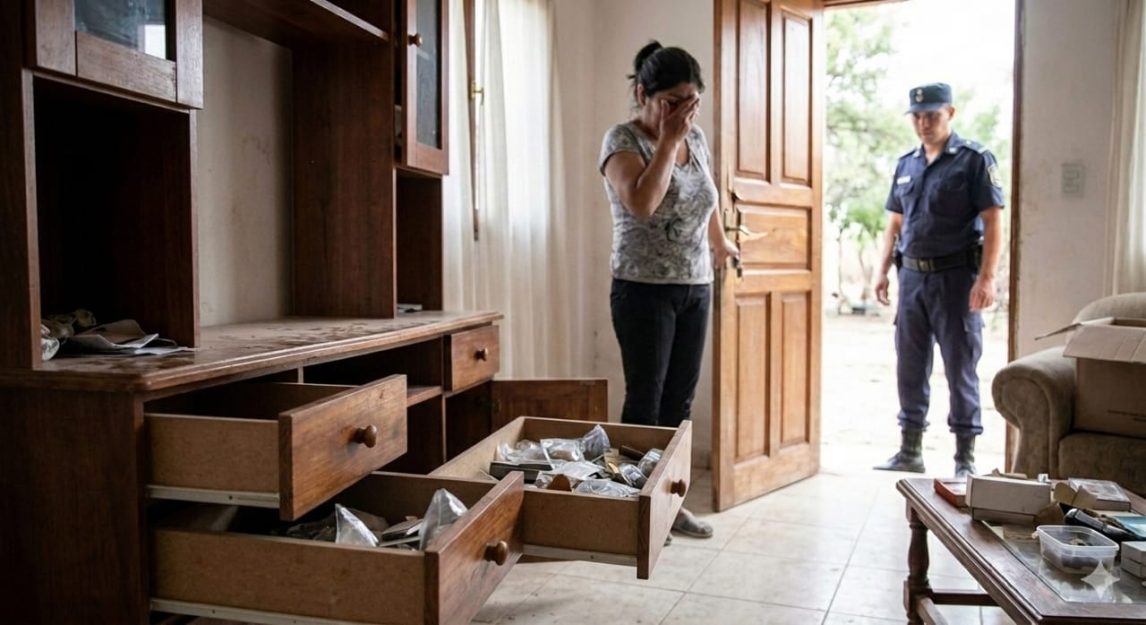 Investigan el robo a una vivienda en la localidad de Vinará: delincuentes se llevaron varios objetos de valor