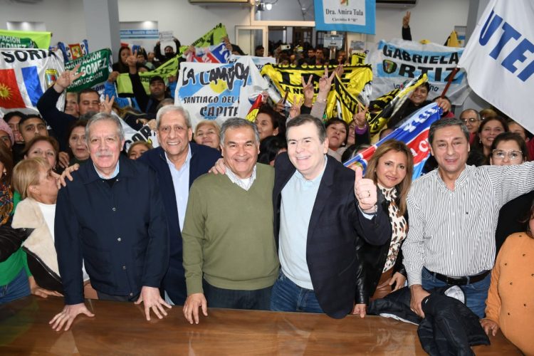 PJ: Pichón Neder recibió a Mario Benavente en una multitudinaria reunión