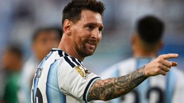 Doblete de Messi y Argentina aumenta la ventaja