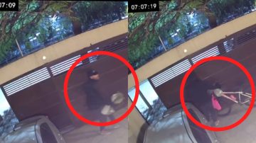 En menos de un minuto, un delincuente robó una bicicleta desde una vivienda y su dueña pide ayuda para recuperarla