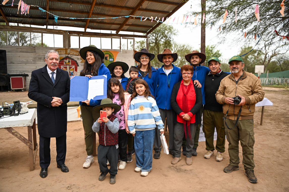 Sueño cumplido: La Granja Estilo Campo se convirtió en Reserva Ecológica y recibió la visita del gobernador Elías Suárez