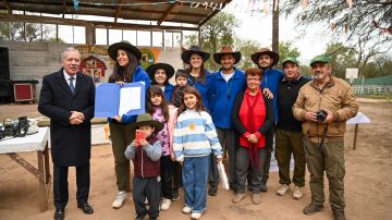 Sueño cumplido: La Granja Estilo Campo se convirtió en Reserva Ecológica y recibió la visita del gobernador Elías Suárez