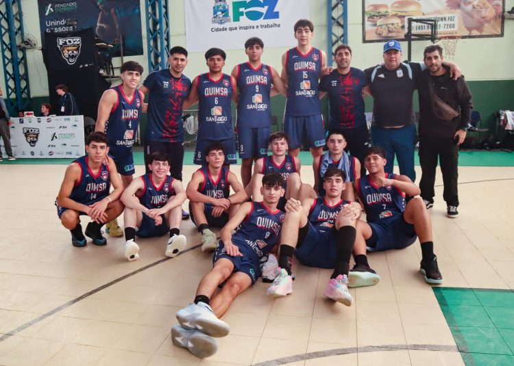Debut positivo para Quimsa en la Copa Kenia: el U17 festejó en Brasil
