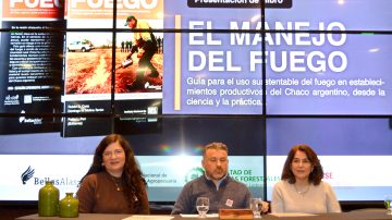 Lanzaron la Diplomatura y un libro sobre el Manejo Sustentable del Fuego