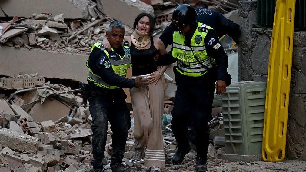 Devastador terremoto de magnitud 7,1 sacudió Caracas y el centro de Venezuela