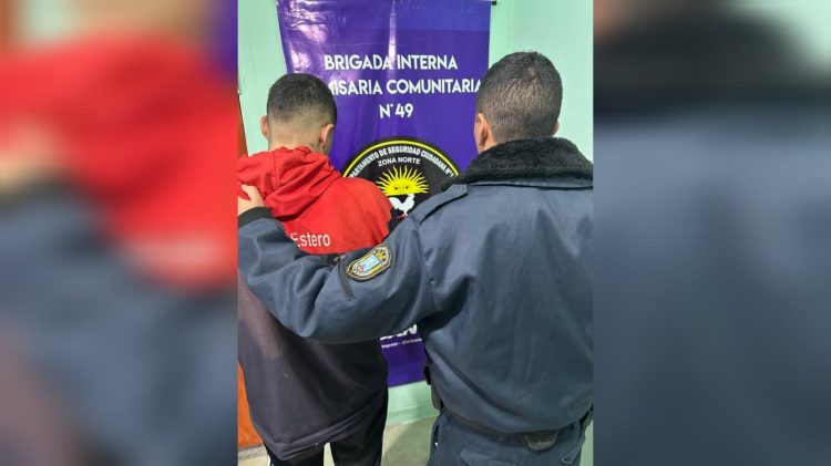 Detienen a un joven por violar una medida perimetral y hostigar a su propia madre