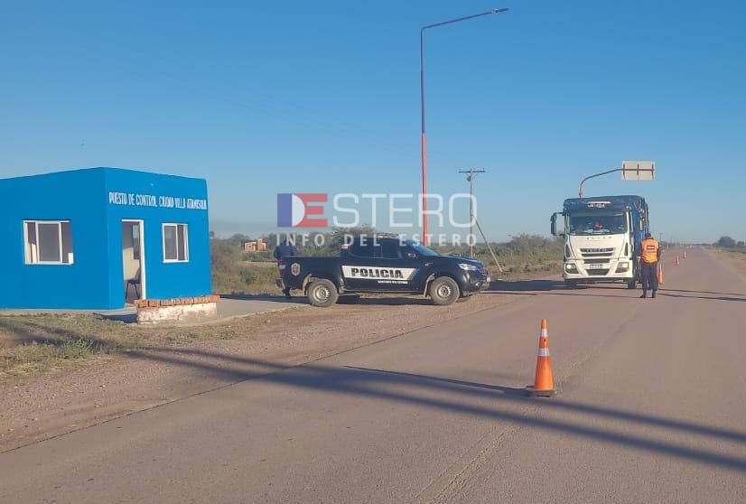 Villa Atamisqui intensifica los controles vehiculares para prevenir accidentes