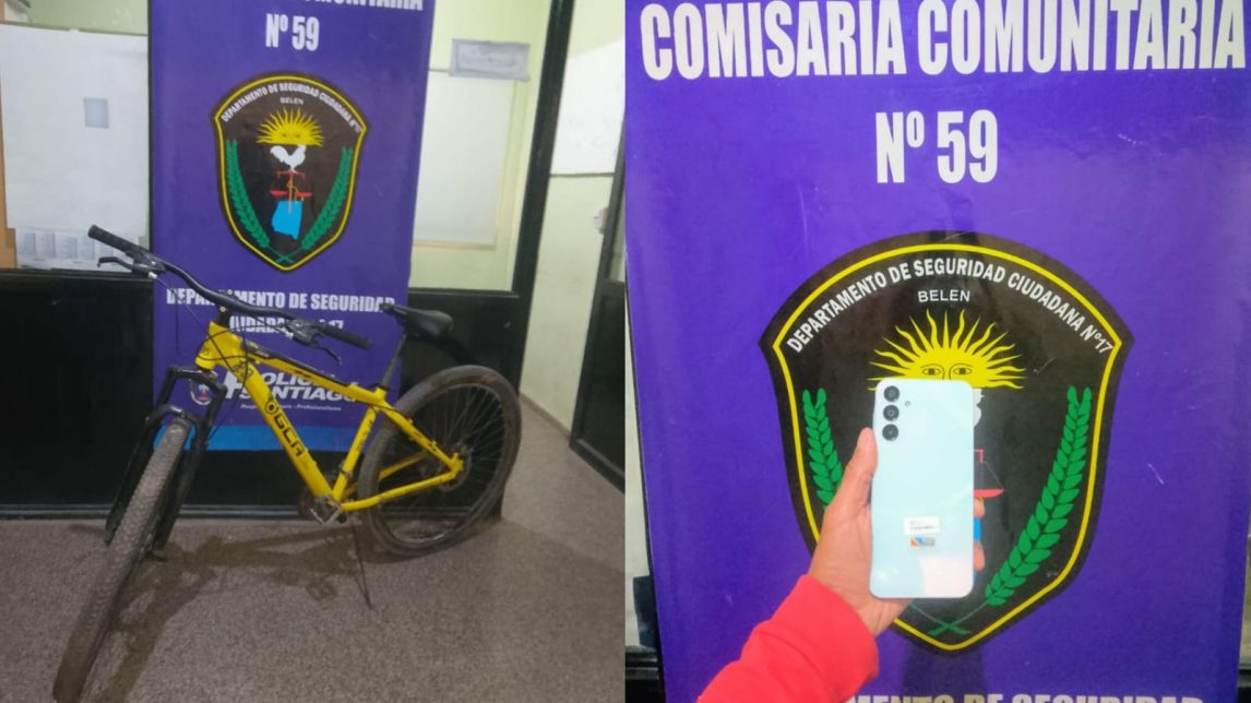 Recuperan una bicicleta que un ladrón robó y dejó en una casa de empeños