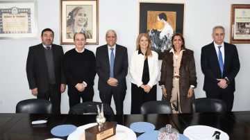 Referentes del PJ dieron la bienvenida a Verónica Magario en Santiago del Estero