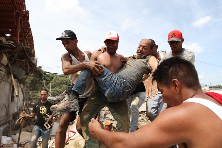 Terremoto en Venezuela: la cifra de muertos escala a 920 y la de heridos, a 3360