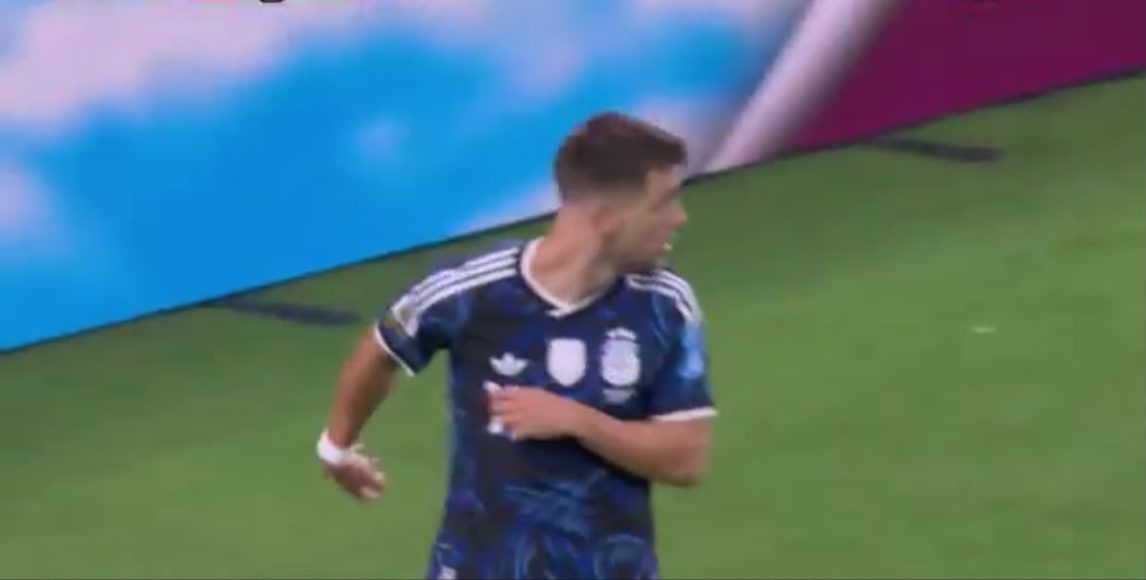 VIDEO: el gol anulado a Giovani Lo Celso en el arranque de Argentina ante Jordania