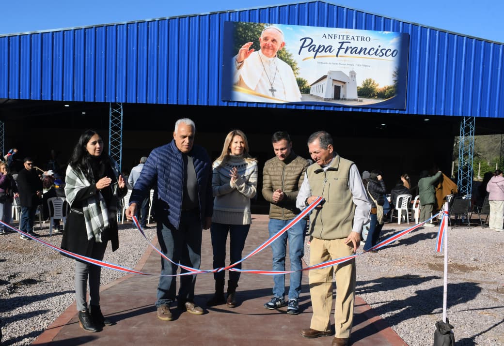 Inauguaron el Anfiteatro “Papa Francisco” en el Santuario Mama Antula de Villa Silípica