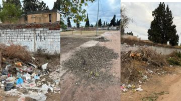Denuncian basural y abandono en los alrededores del Cementerio La Misericordia de La Banda