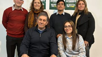 El Partido Autonomista presentó su lista de candidatos para competir en las elecciones municipales de La Banda