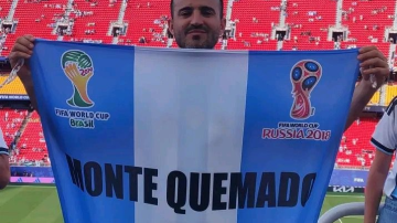 Quién es el copeño que estuvo en el estadio de Kansas City en el triunfo de Argentina sobre Argelia