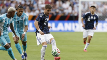 Argentina venció a Honduras y arrancó con una sonrisa la preparación para el Mundial