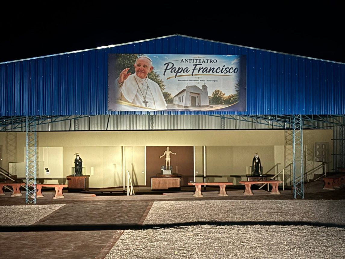 Inaugurarán en Villa Silípica el Anfiteatro Papa Francisco, en el Santuario de Mama Antula