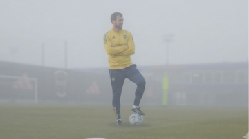 Arruabarrena comenzó a trabajar y ya sigue de cerca a las promesas de Boca