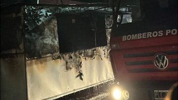 VIDEO | Explotó una garrafa en un carro de comidas y lo perdieron todo: “Hicimos cuatro pasos y explotó”