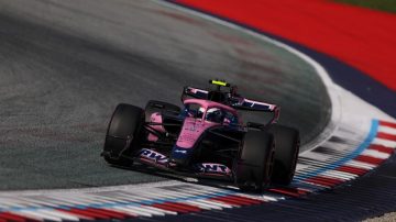 Fórmula 1: Colapinto terminó 14° en el último entrenamiento del GP de Austria