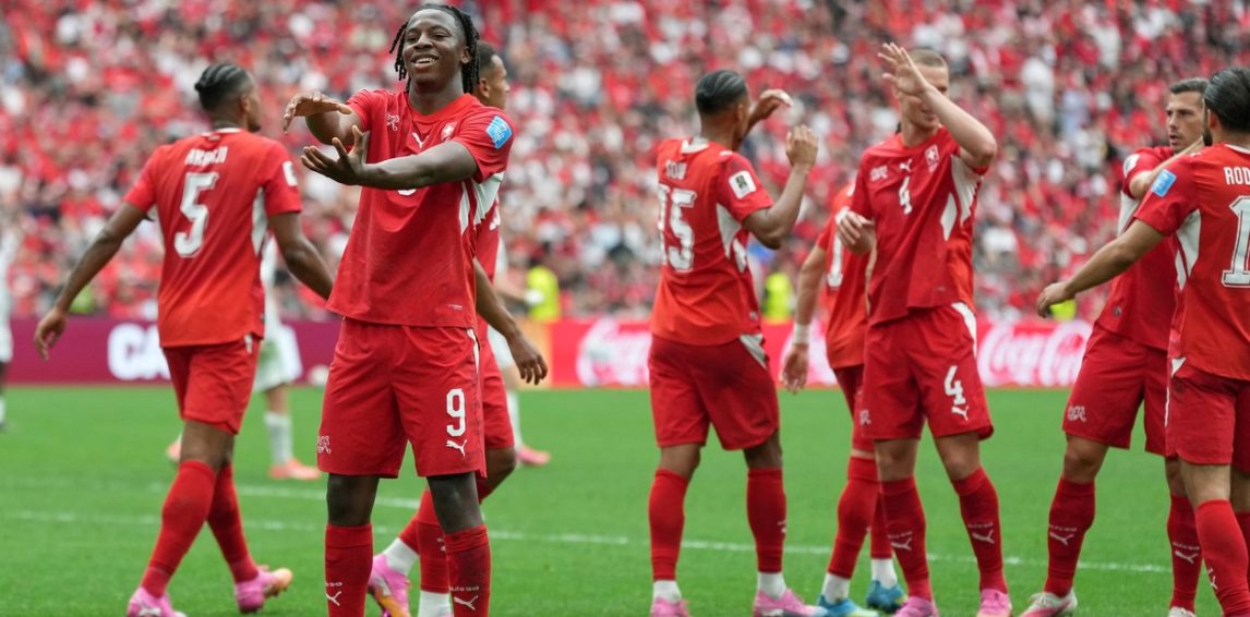 Suiza venció a Canadá y quedó como único líder del Grupo B