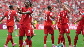 Suiza venció a Canadá y quedó como único líder del Grupo B