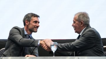 El gobernador Elías Suárez encabezó la firma de acuerdos de financiamiento junto al CFI para fortalecer la actividad productiva