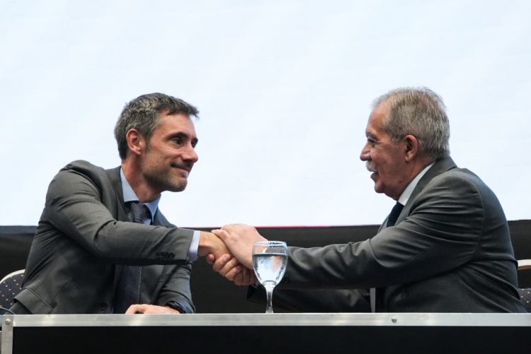 El gobernador Elías Suárez encabezó la firma de acuerdos de financiamiento junto al CFI para fortalecer la actividad productiva