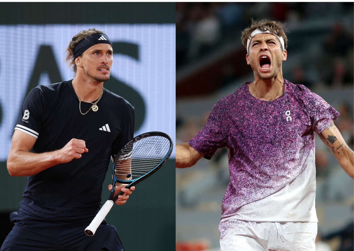 Final confirmada en Roland Garros: Zverev y Cobolli definirán al campeón
