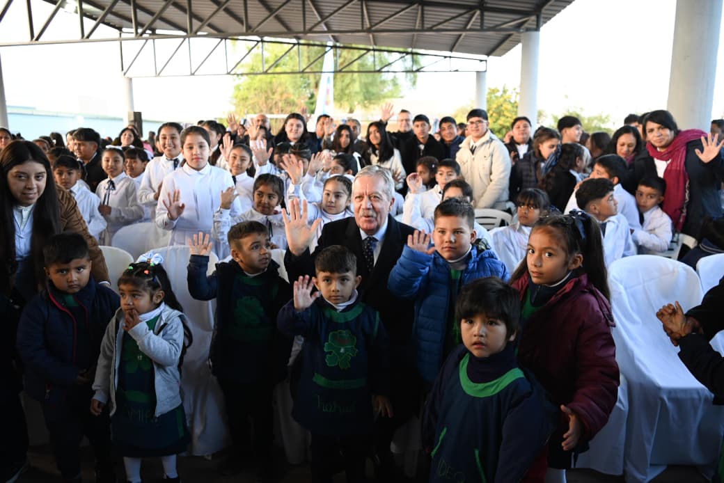 El gobernador Elías Suárez inauguró obras en el departamento Silípica