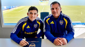 Boca blindó a Dylan Gorosito y extendió su contrato hasta 2030