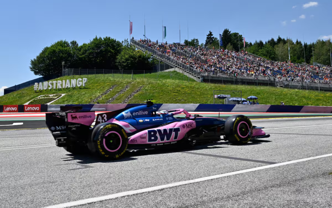Franco Colapinto terminó 15° en el GP de Austria tras una complicada largada