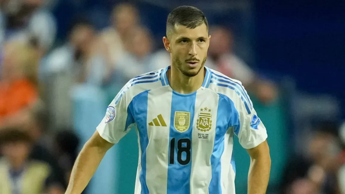 Guido Rodríguez pica en punta para reemplazar a Balerdi en la lista de Argentina