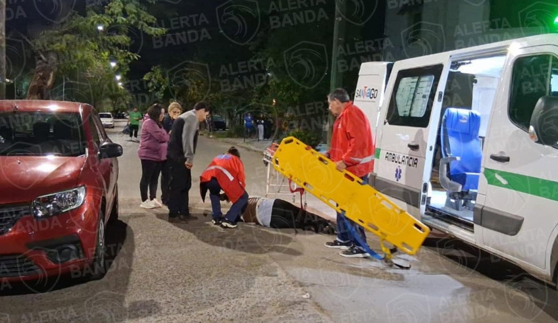 Drama familiar en La Banda: discusión de pareja terminó en un accidente de tránsito